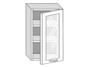 19.50.3 Шкаф настенный (h=913) на 500мм с 1-ой стекл. дверцей в Нижней Салде - nizhnyaya-salda.магазин96.com | фото
