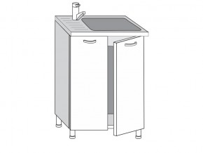 2.60.2м Шкаф-стол на 600мм под врезную мойку с 2-мя дверцами в Нижней Салде - nizhnyaya-salda.магазин96.com | фото