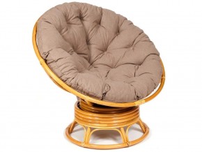 Кресло-качалка Papasan w 23/01 B с подушкой Honey, экошерсть Коричневый в Нижней Салде - nizhnyaya-salda.магазин96.com | фото