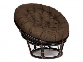 Кресло Papasan 23/01 W с подушкой Antique brown, ткань Коричневый в Нижней Салде - nizhnyaya-salda.магазин96.com | фото