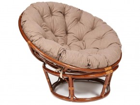 Кресло Papasan 23/01 W с подушкой Pecan, экошерсть Коричневый в Нижней Салде - nizhnyaya-salda.магазин96.com | фото