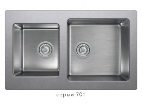 Мойка комбинированная Tolero twist TTS-840 Серый 701 в Нижней Салде - nizhnyaya-salda.магазин96.com | фото