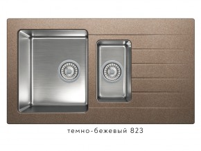 Мойка комбинированная Tolero twist TTS-890 Темно-бежевый 823 в Нижней Салде - nizhnyaya-salda.магазин96.com | фото