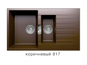 Мойка кварцевая Tolero Loft TL-860 Коричневый 817 в Нижней Салде - nizhnyaya-salda.магазин96.com | фото