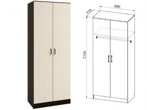 Шкаф 2 двери Ронда ШКР800.1 венге/дуб белфорт в Нижней Салде - nizhnyaya-salda.магазин96.com | фото